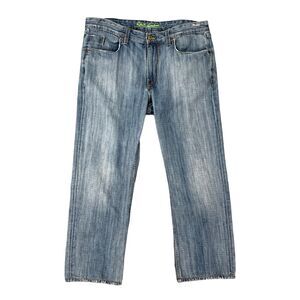 Robert Graham Yates Jean Mens 35x27 Cotton Classic Relaxed Straight Frayed Hem